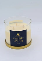 Jasmine Dream - Scented Organic Soy Wax Candle
