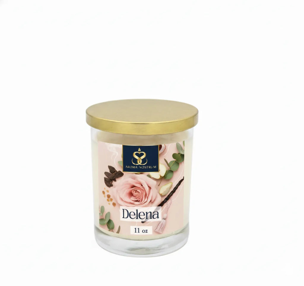 Delena - Scented Organic Soy Wax Candle