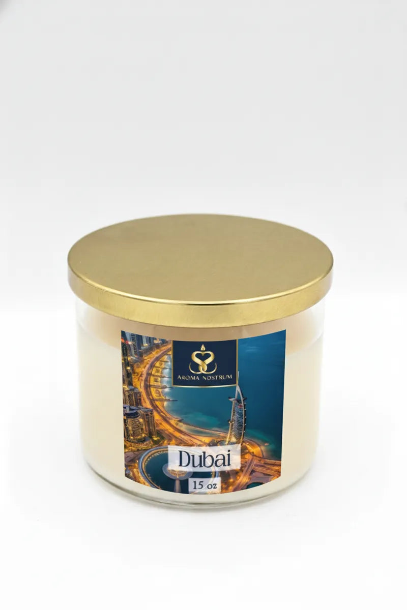 Dubai - Scented Organic Soy Wax Candle