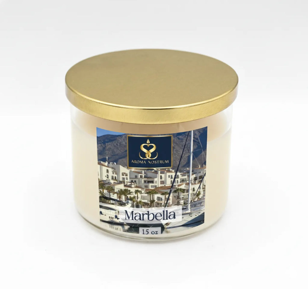 Marbella - Scented Organic Soy Wax Candle