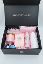 Caja de regalo con ADD TEXT HERE