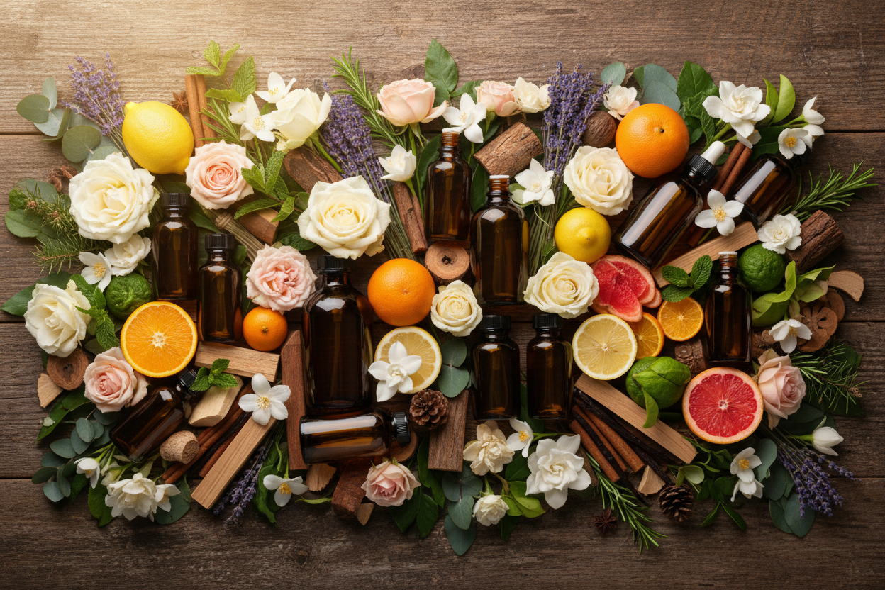 Fragrance Oils Collection Banner - No Text