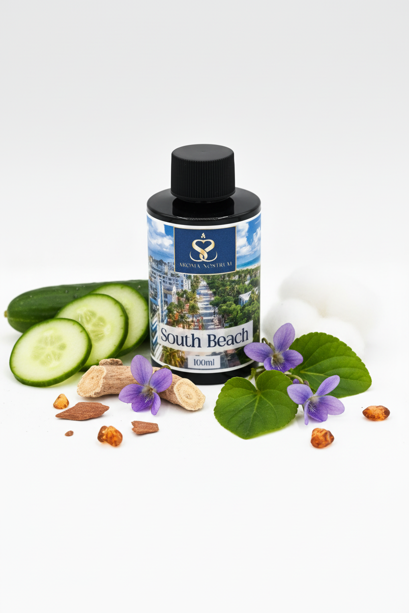 South Beach Oil Fragrance with notes