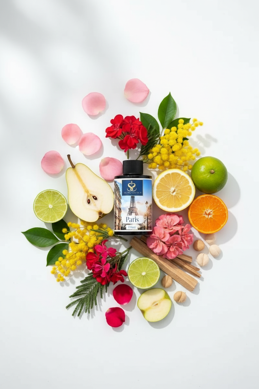 Paris Oil Fragrance with notes