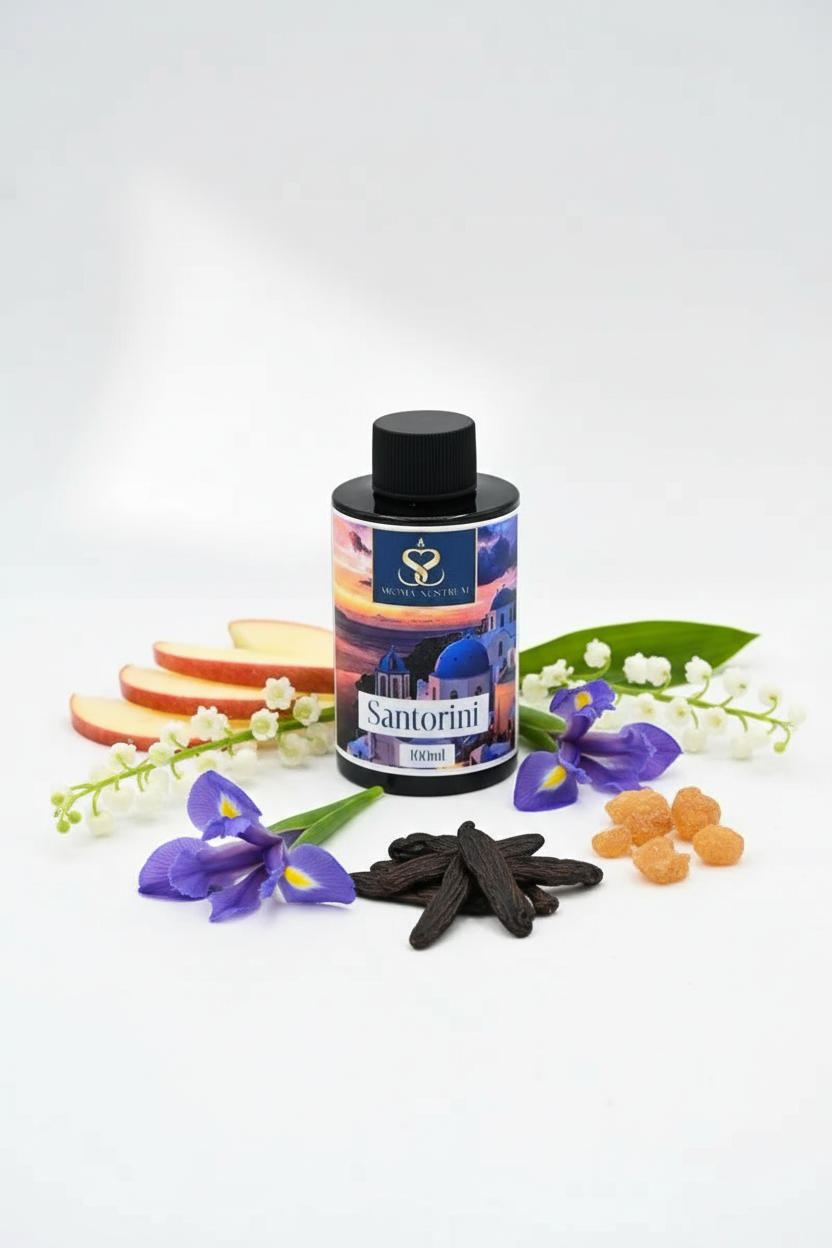 Santorini Oil Fragrance with notes