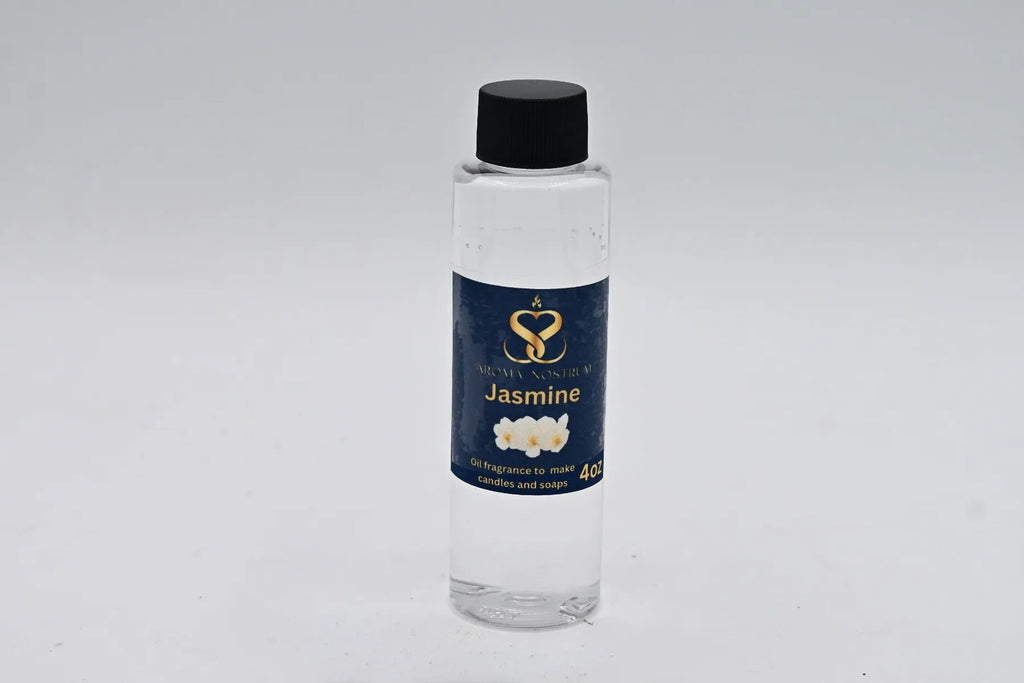 Jasmine – Premium Fragrance Oil for Candles & Soaps (4 oz) - Aroma Nostrum
