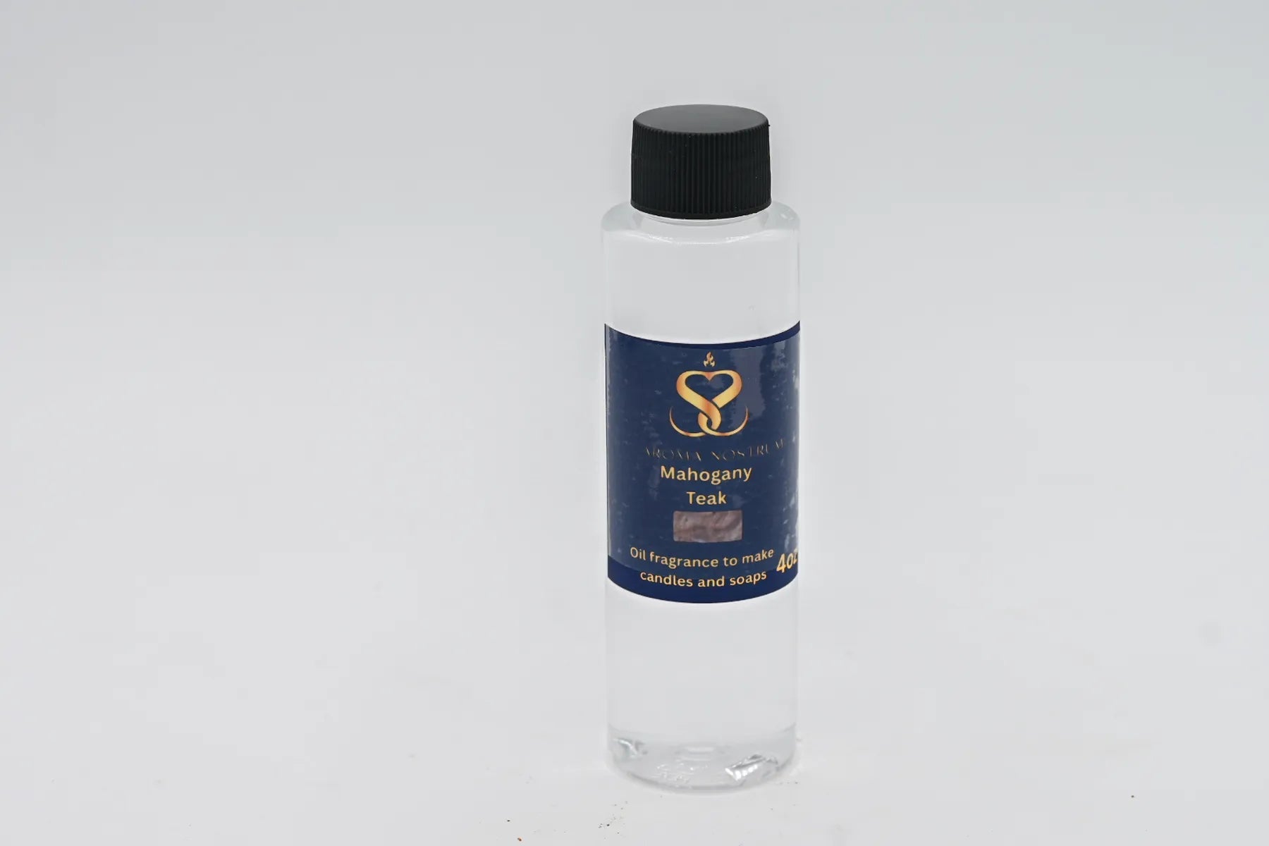 Mahogany Teak – Premium Fragrance Oil for Candles & Soaps (4 oz) - Aroma Nostrum