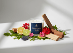 Mahogany Teak - Scented Organic coconut Wax Candle - Aroma Nostrum