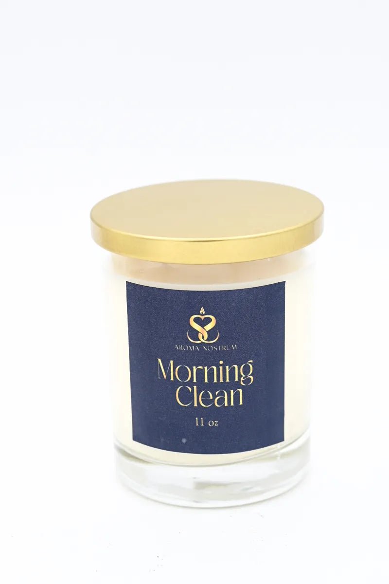 Morning Clean - Scented Organic coconut Wax Candle - Aroma Nostrum