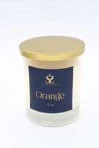Orange - Scented Organic coconut Wax Candle - Aroma Nostrum