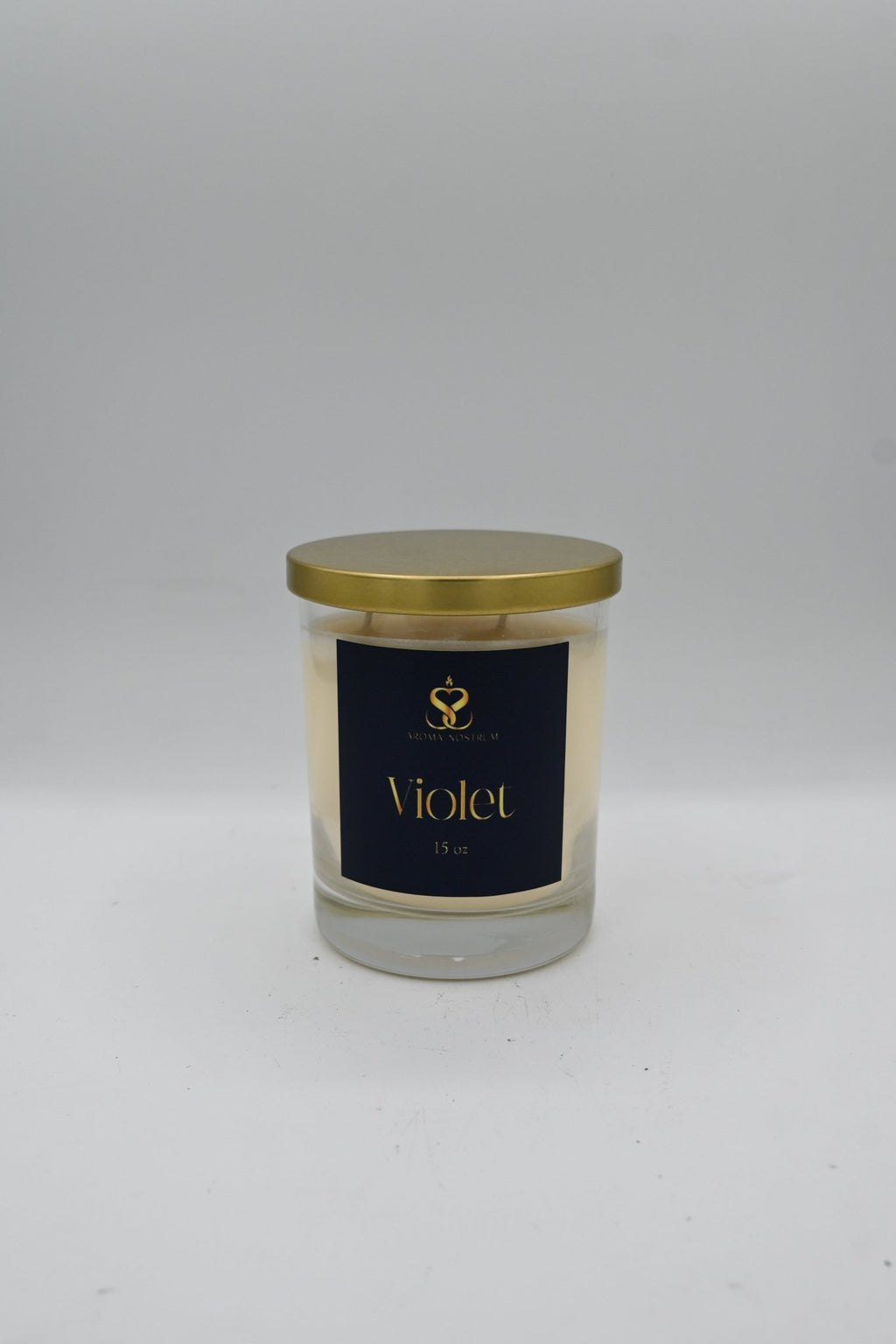 Violette De Paris - Scented Organic Soy Wax Candle - Aroma Nostrum